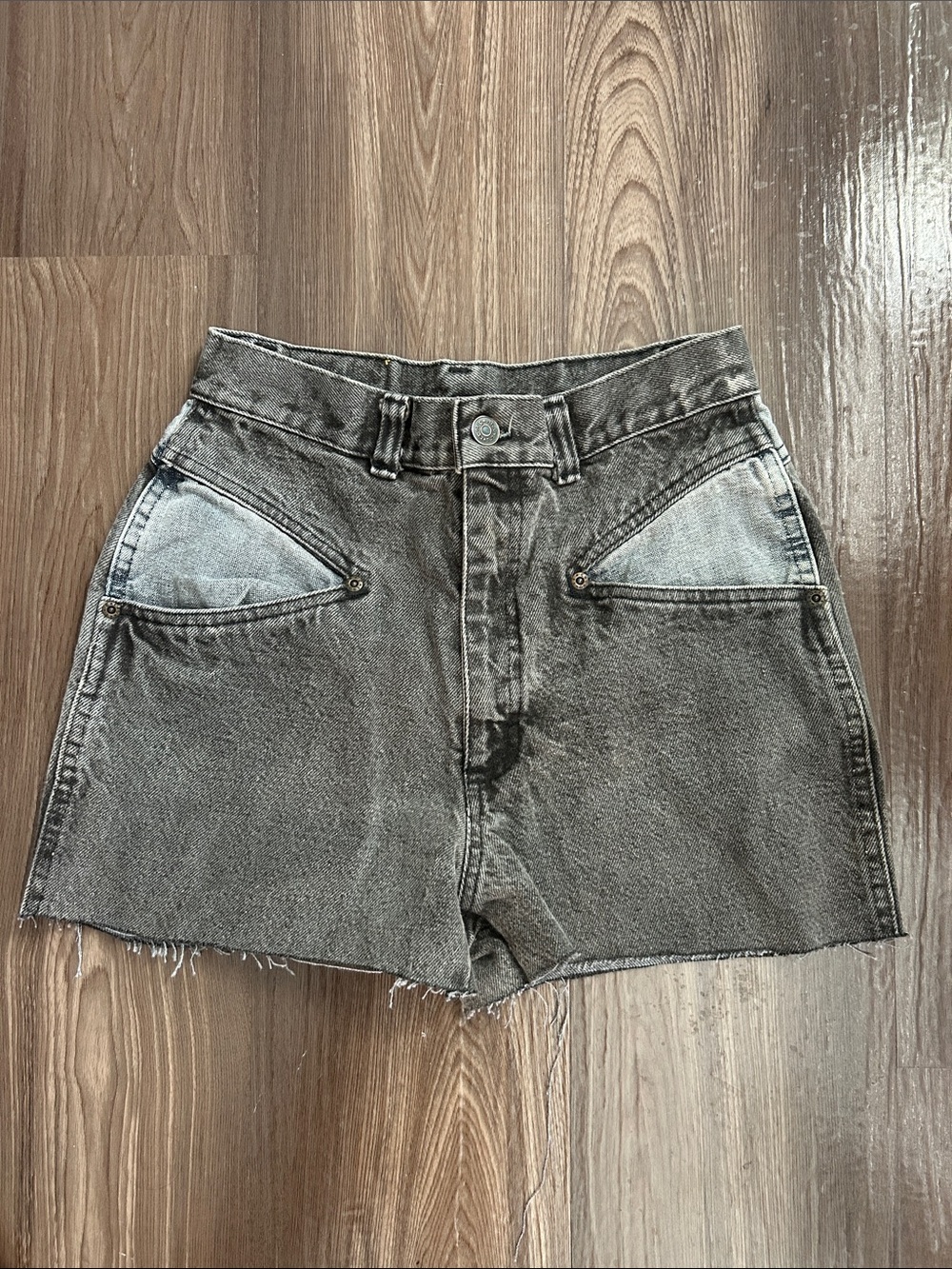 Vintage Cherokee High-Rise Denim Shorts